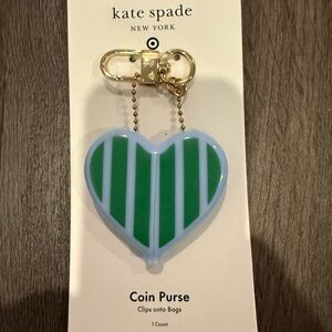 Kate Spade Green & Blue Coin Purse